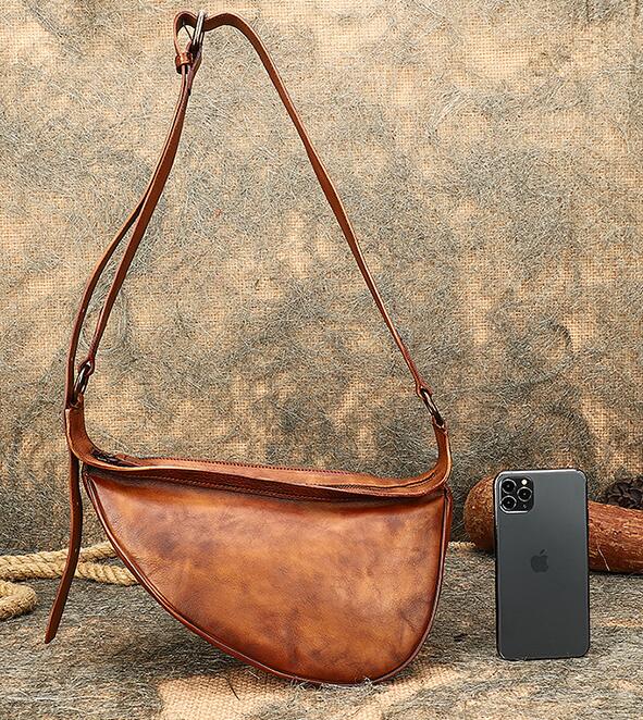 Womens Leather Fanny Pack Across Chest Crossbody Sling Bag For Women –  igemstonejewelry