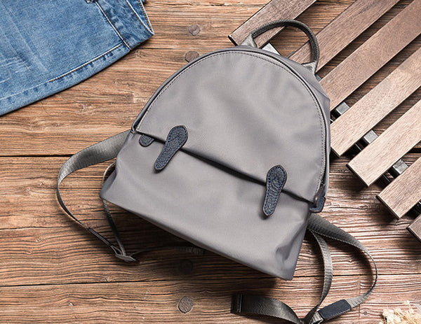 Womens Boho Leather Backpack Bag Leather Rucksack For Women Fashion