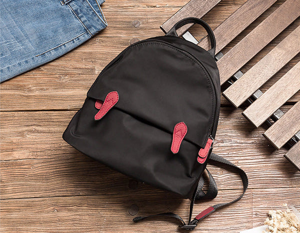 Womens Boho Leather Backpack Bag Leather Rucksack For Women Gift-idea