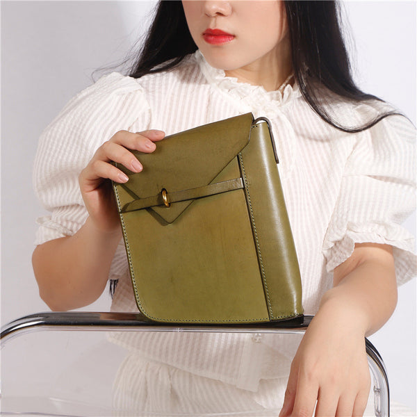 Women's Brown Leather Satchel Shoulder Bag Genuine Leather Crossbody Bags For Women Best