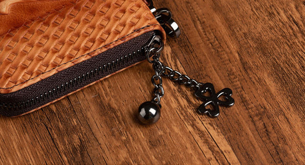 Women's Designer Embossed Leather Wallets on Sale Billfold For Women Designer