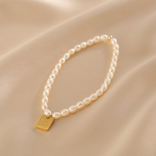 Women's Friendship Bracelets Freshwater Pearl Bracelet Trendy