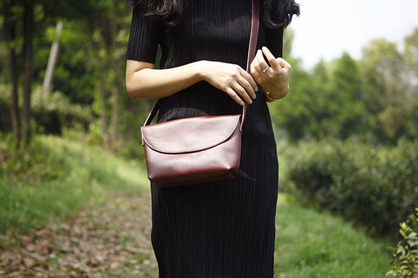 Women's Genuine Leather Crossbody Bags Shoulder Bag Purses For Women Details