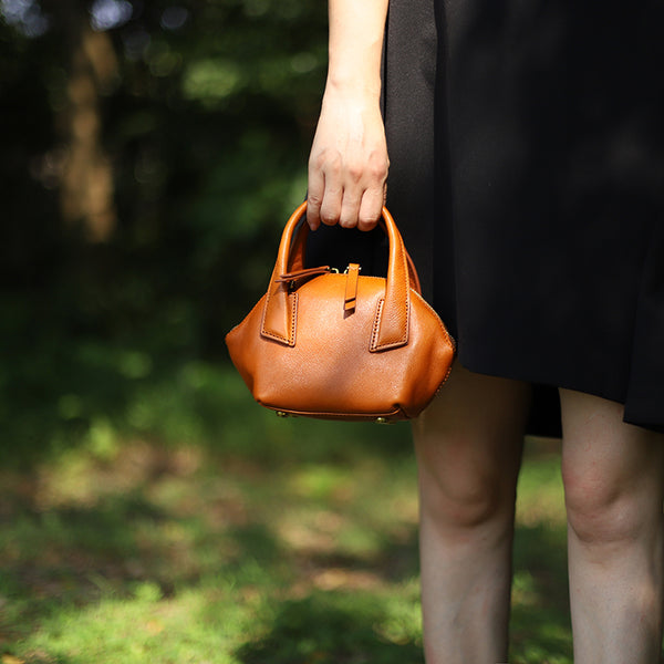 Women's Genuine Leather Handbags Crossbody Shoulder Bag For Women Aesthetic
