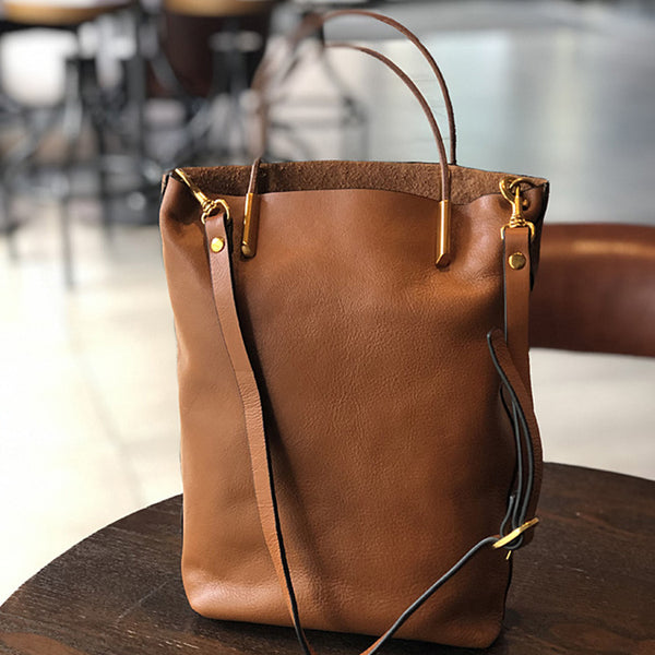 Women's Genuine Leather Tote Bags Cross Bags For Women Chic