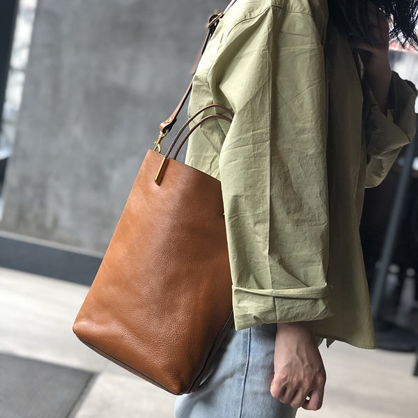 Women's Genuine Leather Tote Bags Cross Bags For Women Fashion