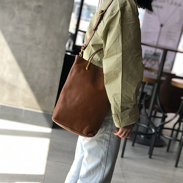 Women's Genuine Leather Tote Bags Cross Bags For Women Funky