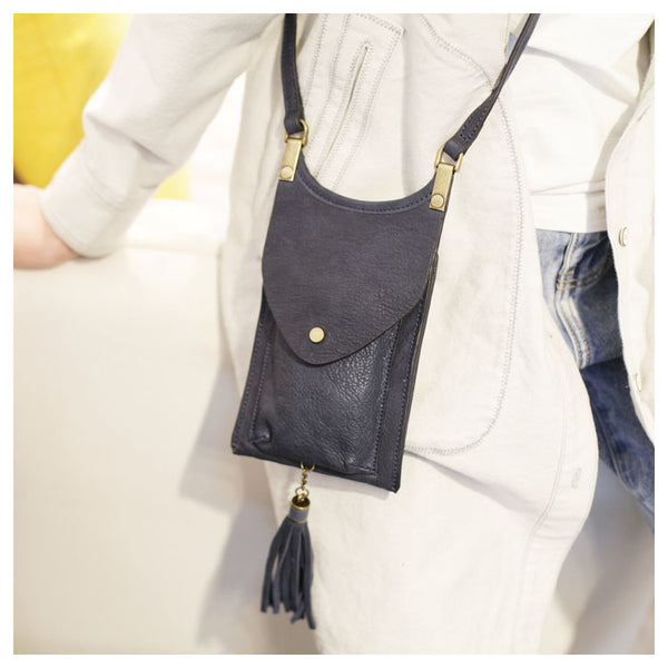 Women's Leather Crossbody Phone Bag Mini Satchel Purse Side Bag for Womens Best
