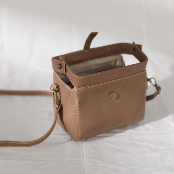 Women's Leather Doctor Bag Purse Crossbody Handbags Side Bag for Womens Details