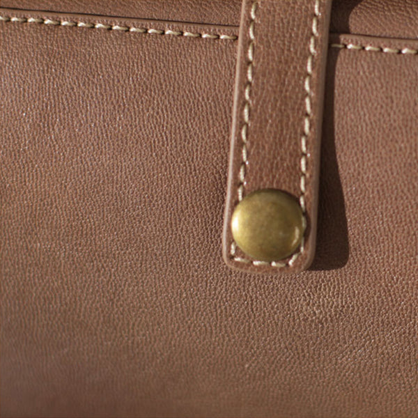 Women's Leather Doctor Bag Purse Crossbody Handbags Side Bag for Womens Genuine Leather