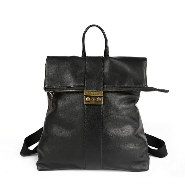 Women's Leather Laptop Backpack Purse Rucksack Bag For Women Beautiful