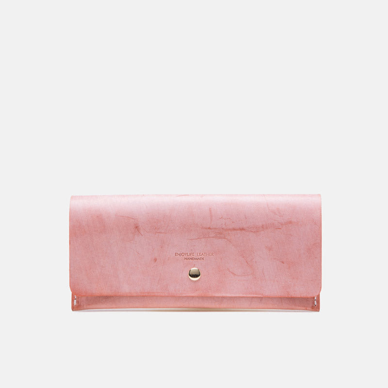 Writing Novels Faux Leather Purse In Pink • Impressions Online