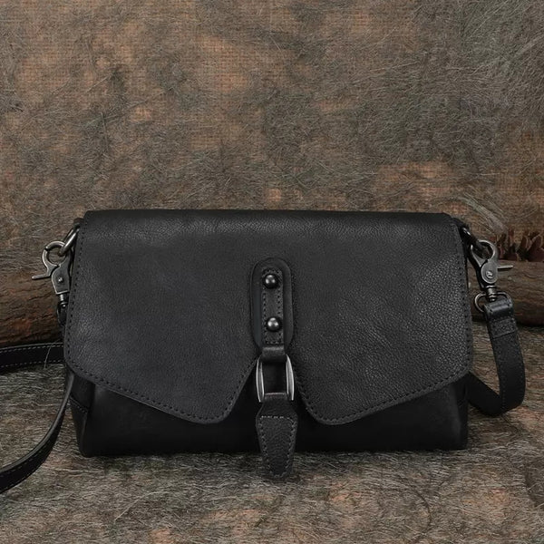Women's Satchel Shoulder Bag Genuine Leather Crossbody Bags Badass