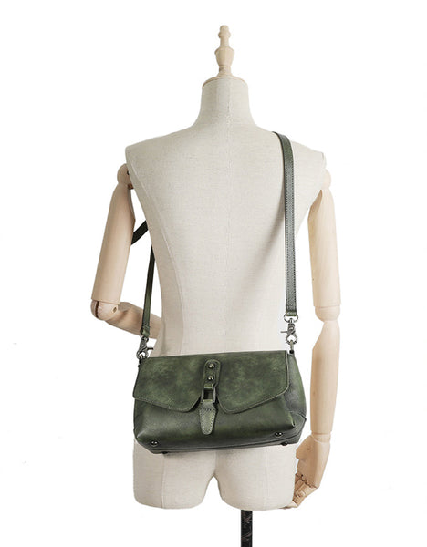 Women's Satchel Shoulder Bag Genuine Leather Crossbody Bags Elegant