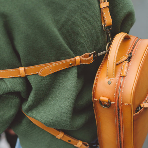 Women's Small Brown Leather Backpack Handbag Purse Shoulder Bag For Women cute