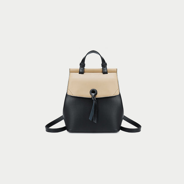 Women's Small Stylish Leather Backpack Handbag Purse Designer Handbags for Women Accessories