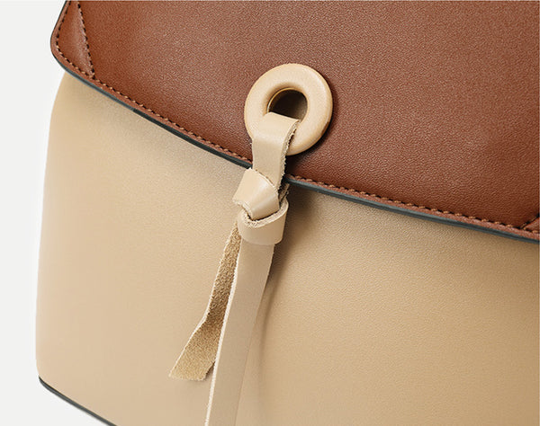 Women's Small Stylish Leather Backpack Handbag Purse Designer Handbags for Women Boutique