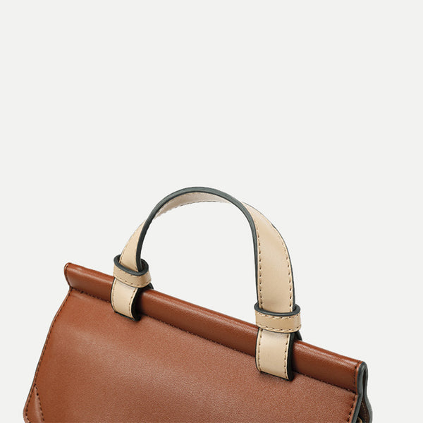 Women's Small Stylish Leather Backpack Handbag Purse Designer Handbags for Women work bag details