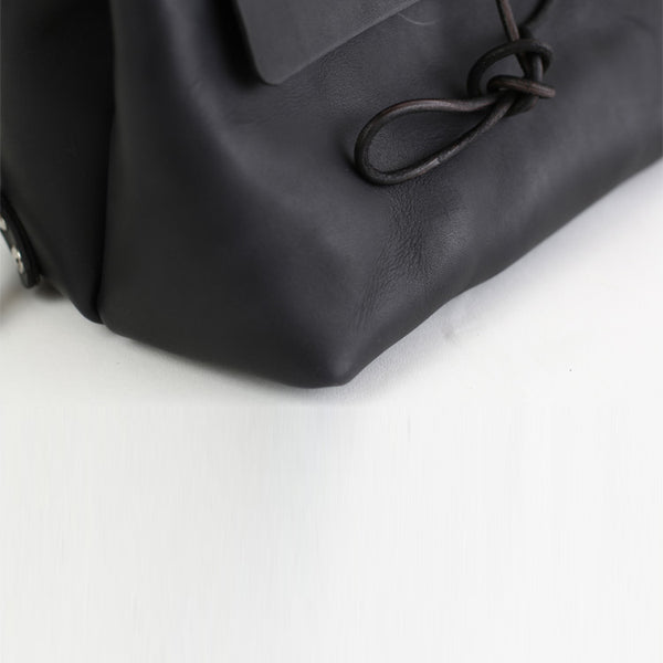 Womens Black Leather Backpack Bag Fashion Backpacks Purses for Women Details