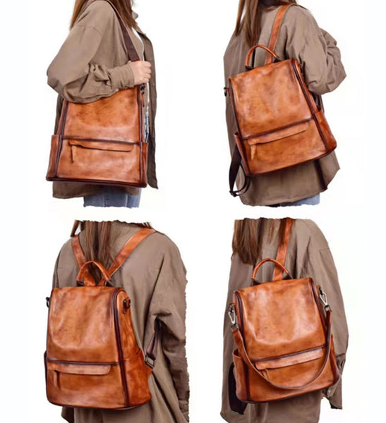 Womens Convertible Backpack Crossbody Bag Ladies Rucksack Bag Casual