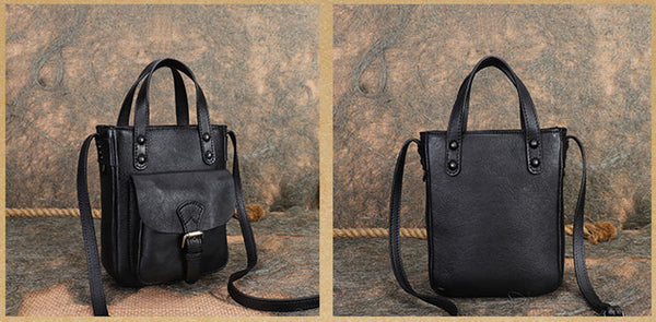 Womens Crossbody Shoulder Bag Top Handle Handbag For Women Black
