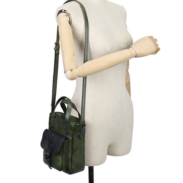 Womens Crossbody Shoulder Bag Top Handle Handbag For Women Cowhide