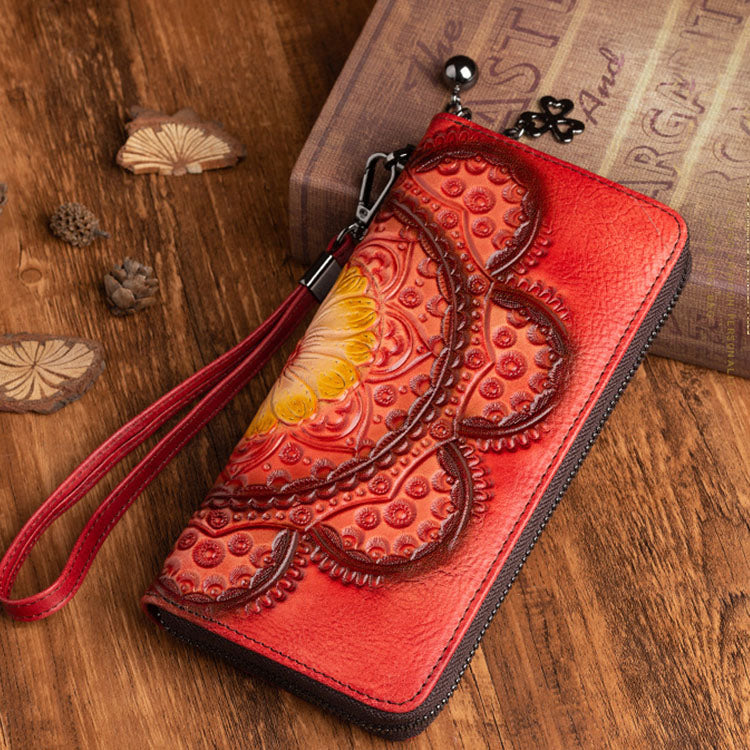 Genuine Leather Coin Purse Card Holder Women - Genuine Leather