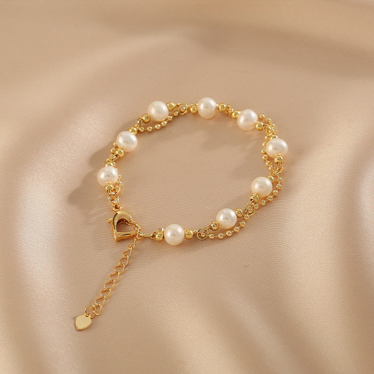 Pastel pearl bracelet – By Isabelle Design