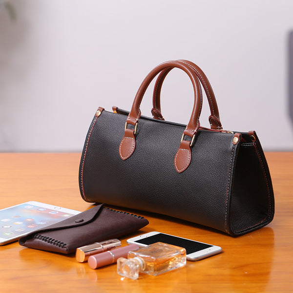Womens Genuine Leather Handbags Crossbody Bags Purses for Women Accessories