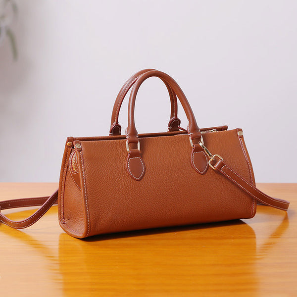 Womens Genuine Leather Handbags Crossbody Bags Purses for Women Chic
