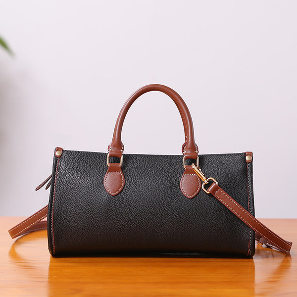Womens Genuine Leather Handbags Crossbody Bags Purses for Women