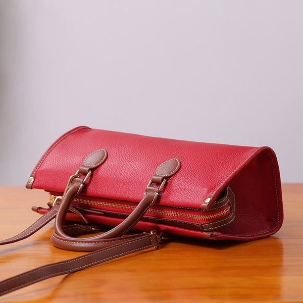 Womens Genuine Leather Handbags Crossbody Bags Purses for Women cute