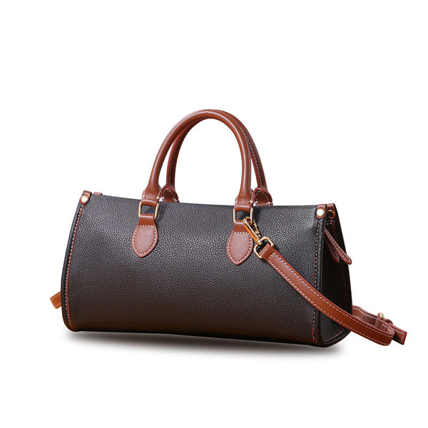 Womens Genuine Leather Handbags Crossbody Bags Purses for Women