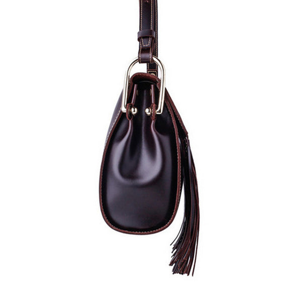 Womens Leather Fringe Crossbody Bag Western Purses Cross Shoulder Bag for Women Details