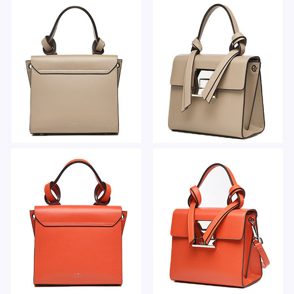 Womens Niche Leather Crossbody Bags Handbags Purse for Women Genuine Leather