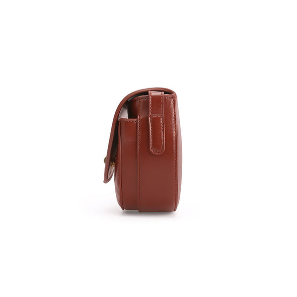 Womens Red Leather Crossbody Bags Small Crossbody Purse for Women shoulder bag Genuine Leather