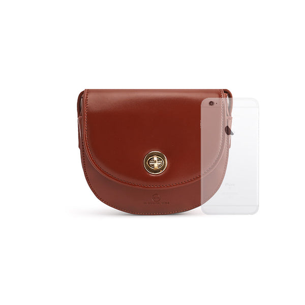Womens Red Leather Crossbody Bags Small Crossbody Purse for Women shoulder bag Minimalism