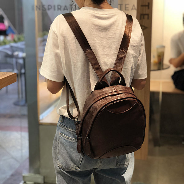 Womens Small Leather Backpack Stylish Backpacks For Women Boutique