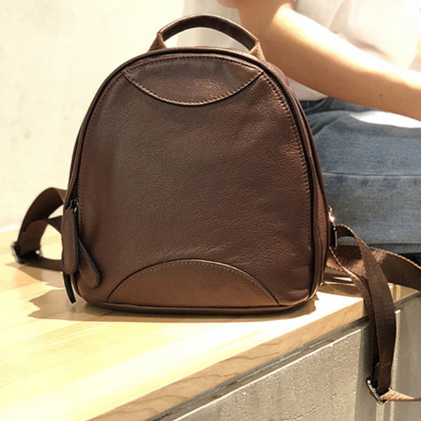 Womens Small Leather Backpack Stylish Backpacks For Women Chic
