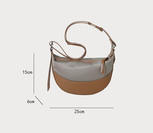 Womens Small Nylon Shoulder Bag Cross Body Handbags Casual