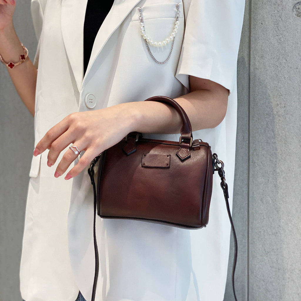Terry Women's Shoulder Bag | Leather Tote Bag | Handbag | MaheTri