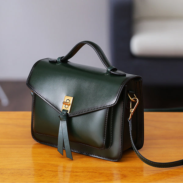 Womens Square Leather Satchel Bags Purses Handbags for Women best