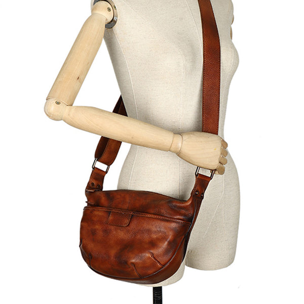 Stylish Ladies Side Bag Genuine Leather Crossbody Bags Green Designer