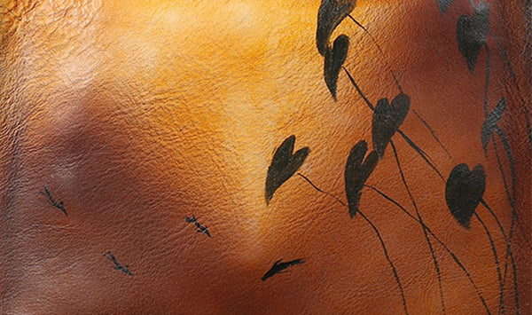 Womens Vintage Genuine Leather Crossbody Bag Purse Handbags For Women Cowhide