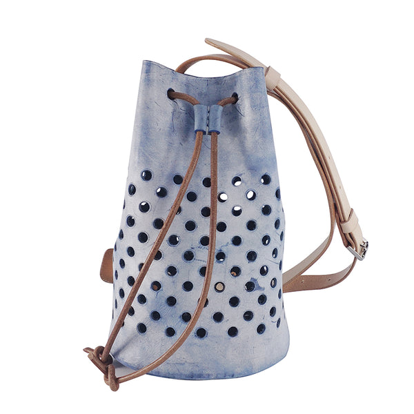 small womens leather drawstring crossbody bucket bag purse side bags for women Cool